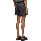 Acne Studios Black Satin Shorts