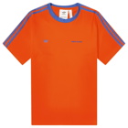 Adidas x Wales Bonner Short Sleeve T-Shirt in Bold Orange/Team Royal Blue