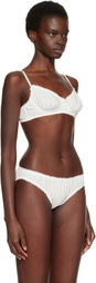 Cou Cou White 'The Voile' Bra