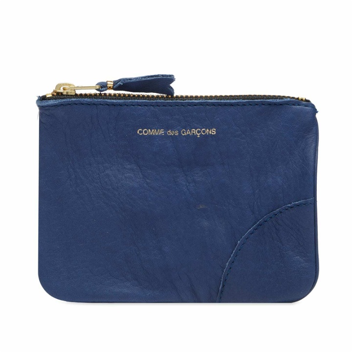 Photo: Comme des Garçons Wallet SA8100 Washed Wallet in Navy