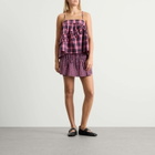 Damson Madder Women's Glinda Mini Skirt in Magenta