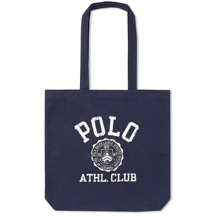 Photo: Polo Ralph Lauren Logo Canvas Tote Bag