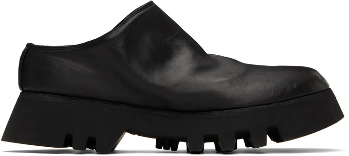 Photo: Guidi Black ZO01V Slip-on Loafers