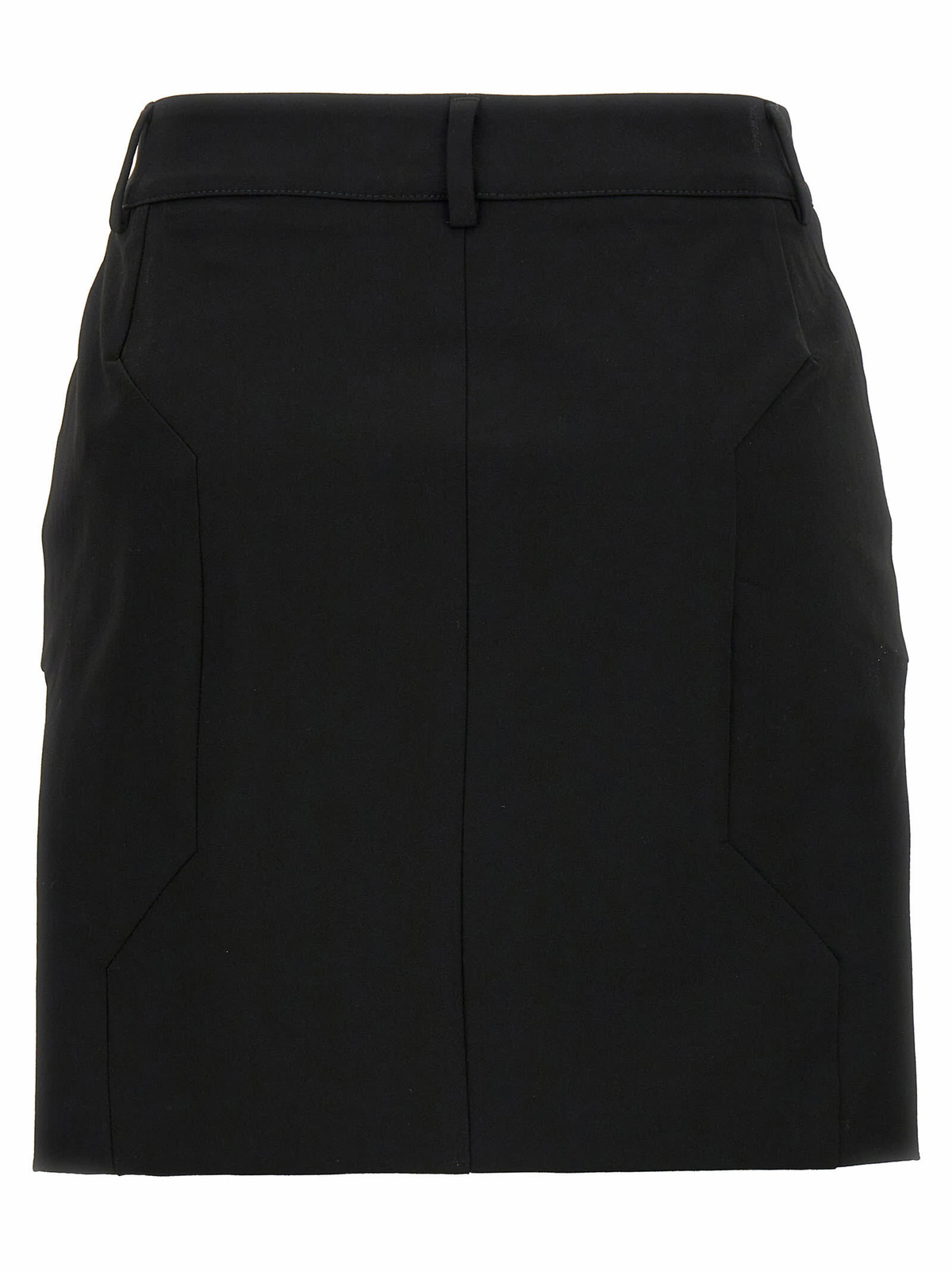 HERON PRESTON Gabardine Cut Out Skirt