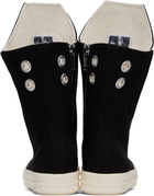 Rick Owens DRKSHDW Black Hollywood Boot Sneaks Sneakers