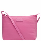 MM6 Maison Margiela Women's Nylon Crossbody Bag in Carmine Rose 