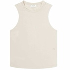Stylerunner Women's Alpha Tank Vest in Oat Milk