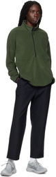 Goldwin Green Half-Zip Sweater