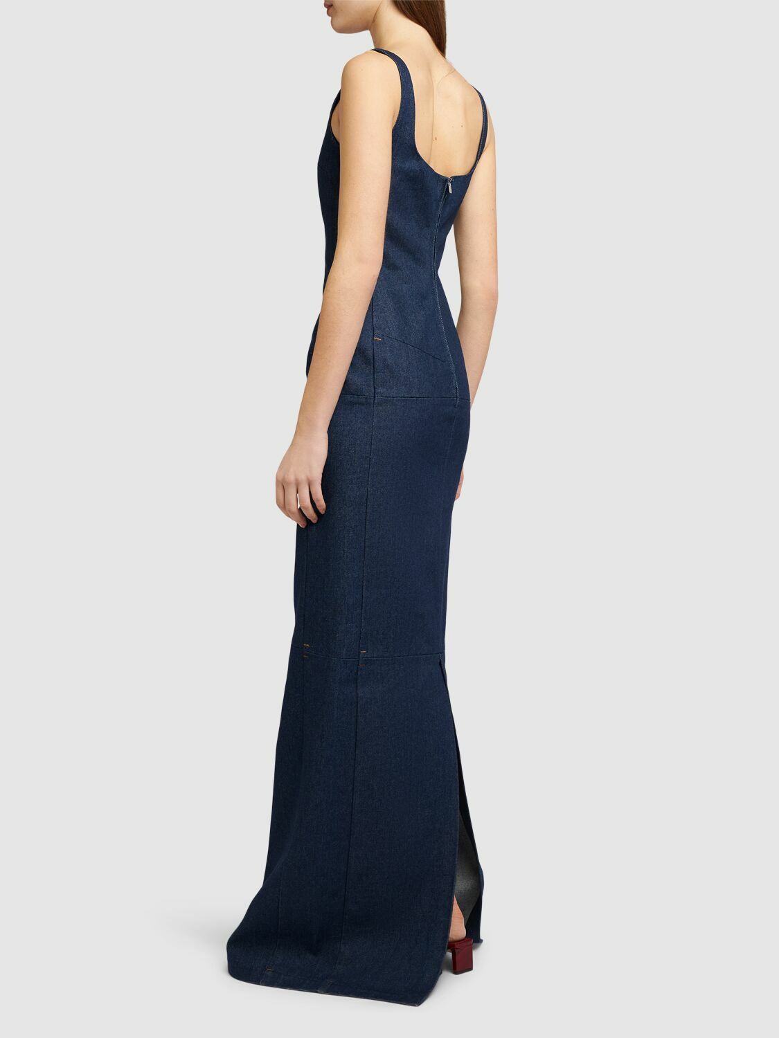 ☆関税込☆【Jacquemus】La Robe De-Nimes Spoglio デニムドレス JACQUEMUS La Robe De-nîmes Spoglio Denim Dress Jacquemus