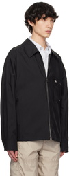 WOOYOUNGMI Black Zip-Up Jacket