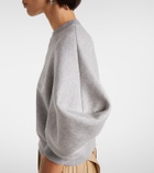 Sacai Cotton-blend jersey sweatshirt