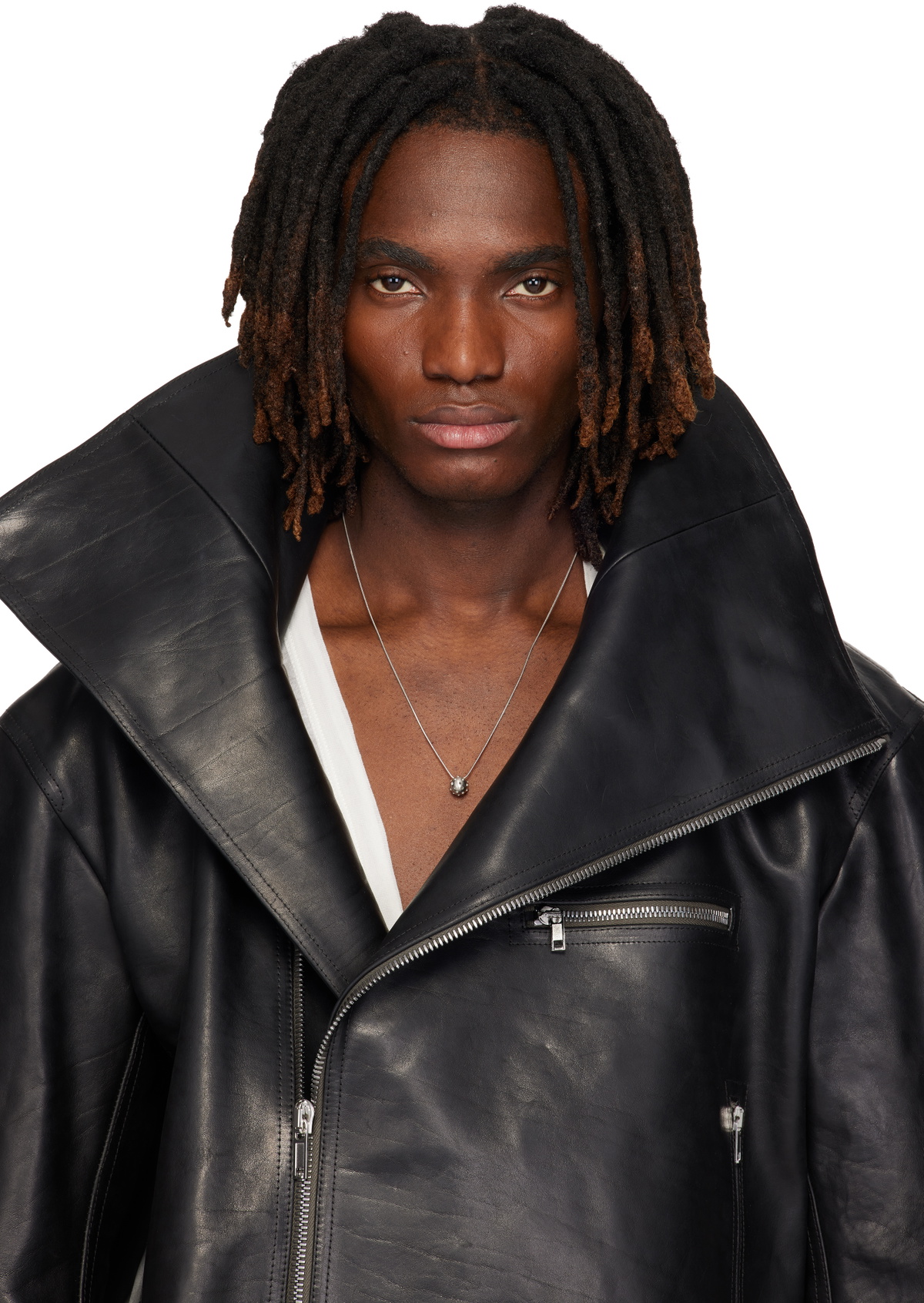 Rick Owens Temple Mini Orb Pendant Necklace