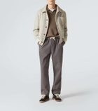 Frame Cotton straight pants