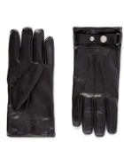 Alexander McQueen - Leather Gloves - Black