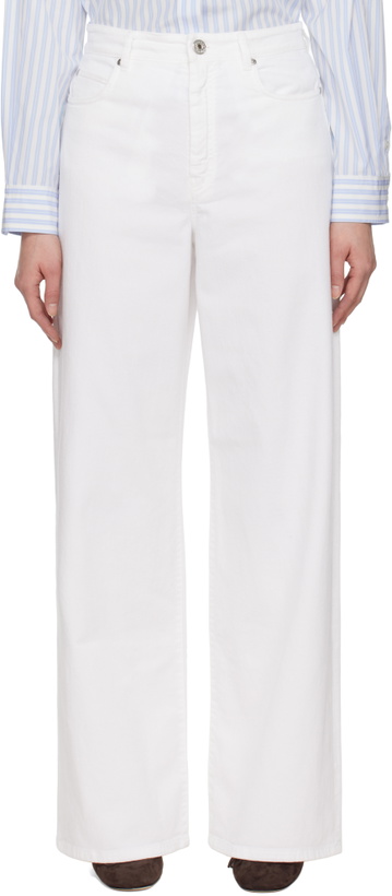 Photo: Weekend Max Mara White Medina Jeans