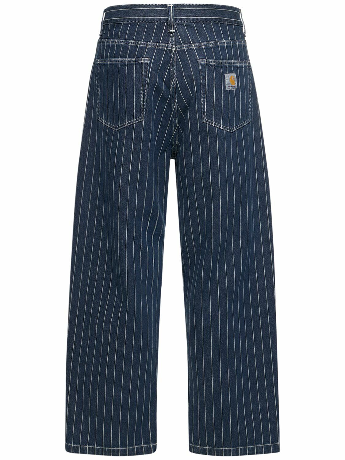 Carhartt WIP ストライプ デニム ORLEAN PANT ヒッコリー Orlean Pant - Blue/White Orlean Stripe