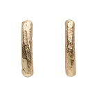 Pearls Before Swine Gold Small Textured Earrings