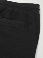 Zegna - Tapered Jersey Sweatpants - Black
