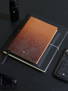 Montblanc - Medium Dégradé Corteccia Sfumato Leather Notebook