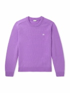 CELINE - Wool and Cashmere-Blend Sweater - Purple