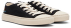 Vivienne Westwood Black Low Top Plimsoll Sneakers