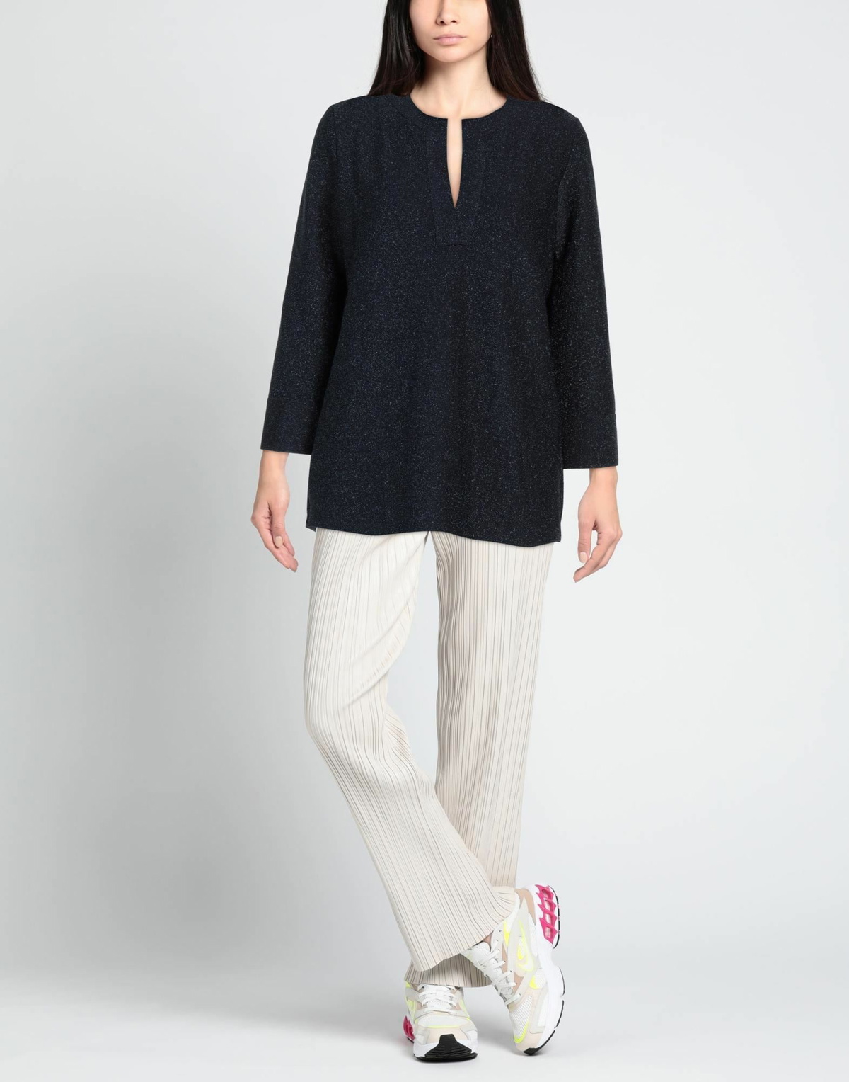 Chiara Boni La Petite Robe Womens Top Midnight in Blue