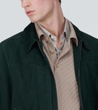 Brioni Suede blouson jacket