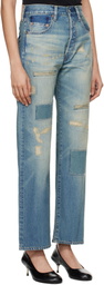Junya Watanabe Blue Levi's Edition Customized Jeans