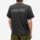 Human Made Men's Duck Football T-Shirt in Black