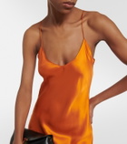 Nili Lotan - Cami silk satin slip dress