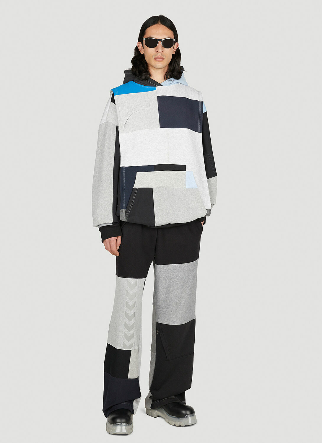 (Di)vision (Di)Construct Hooded Sweatshirt