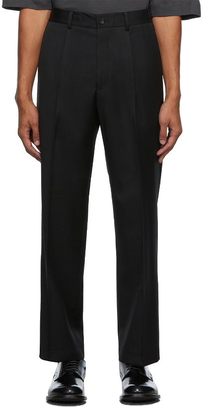 Photo: N.Hoolywood Wool Wide Tapered Trousers