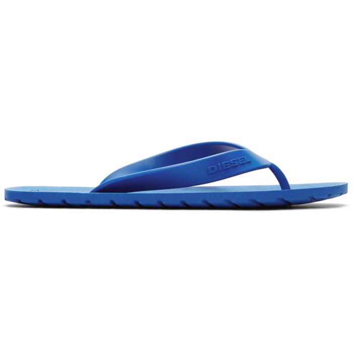 Photo: Diesel Blue Splish Sandals 