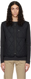 BOSS Black Quilted Vest