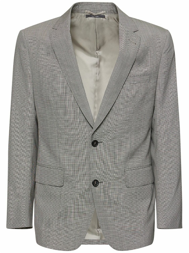 Photo: DUNHILL - Single Breasted Wool & Silk Jacket