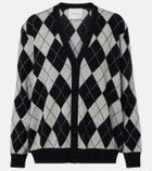 Lisa Yang Raelyn argyle cashmere cardigan