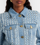 Nina Ricci Striped denim jacket