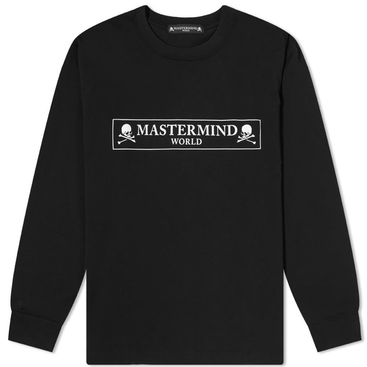 Photo: MASTERMIND WORLD Long Sleeve Regular Box Logo Tee