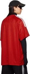 Balenciaga Red Adidas Edition T-Shirt