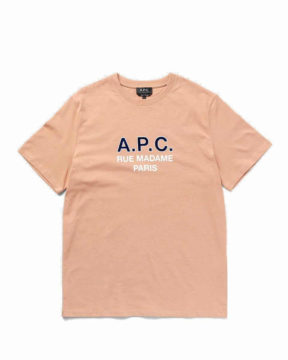 Photo: A.P.C. T Shirt Apc Madame H Orange - Mens - Shortsleeves