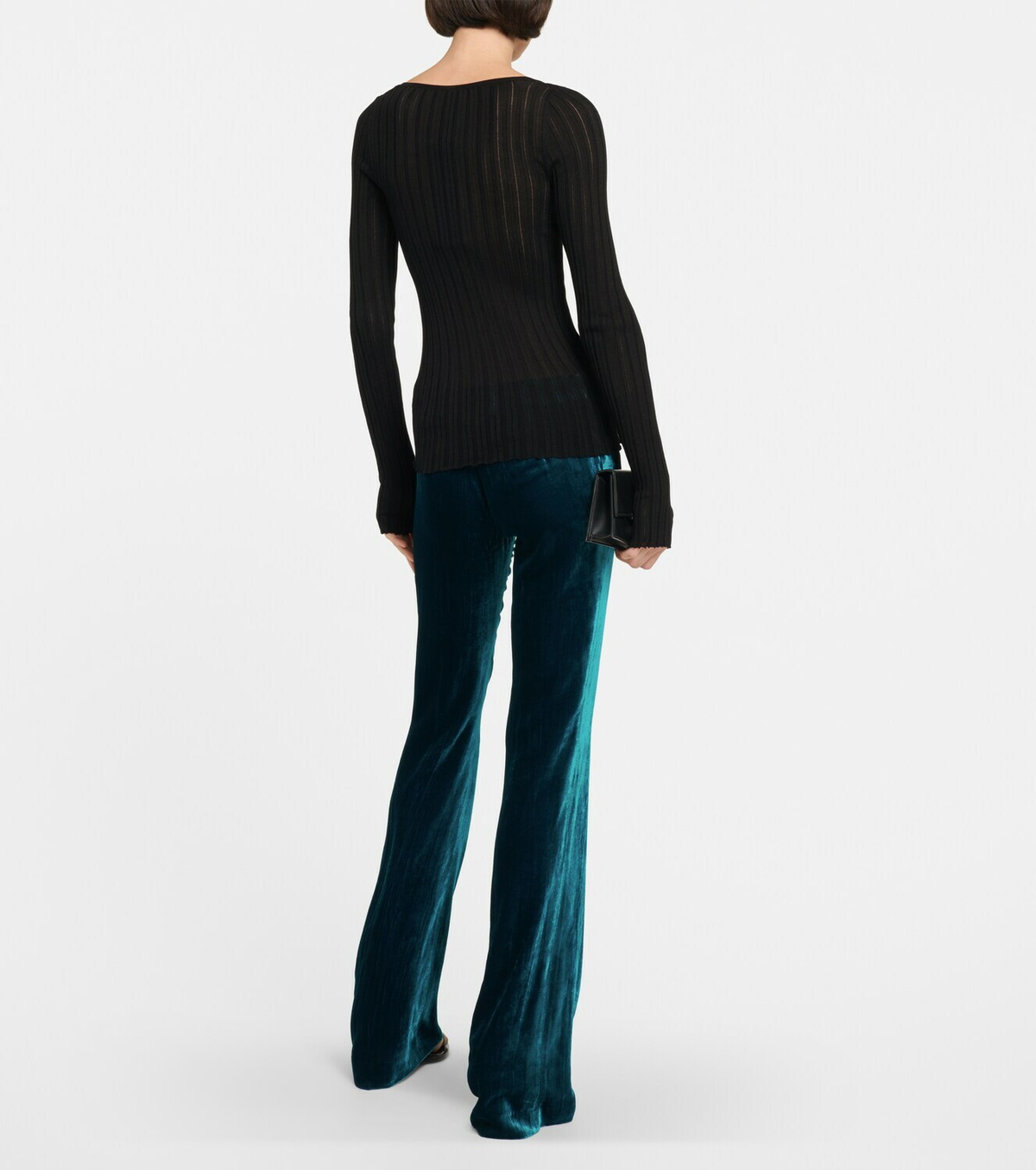 Petar Petrov Tiago ribbed-knit top