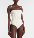 Johanna Ortiz Whispering Tides belted swimsuit