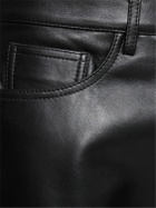SUNFLOWER Straight Twist Leather Pants