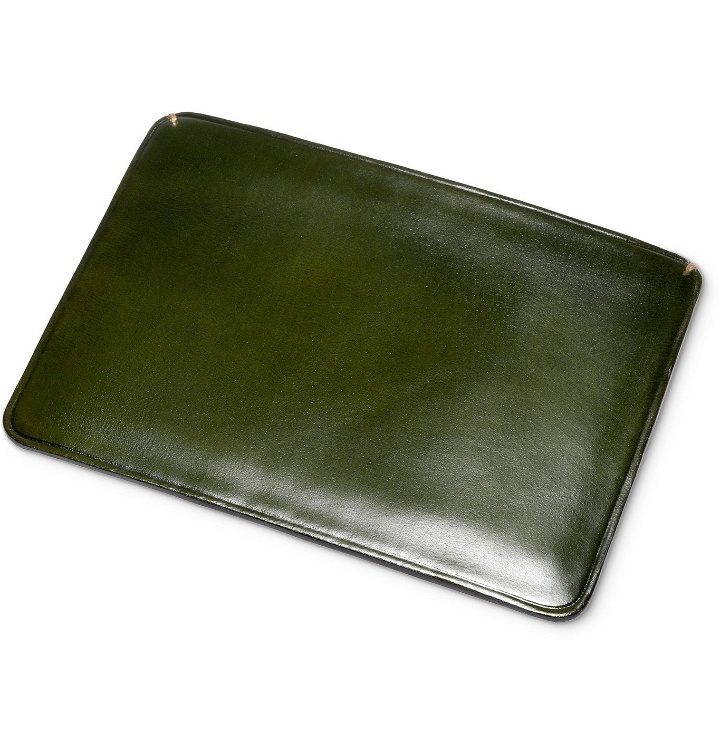 Photo: Il Bussetto - Polished-Leather Cardholder - Green