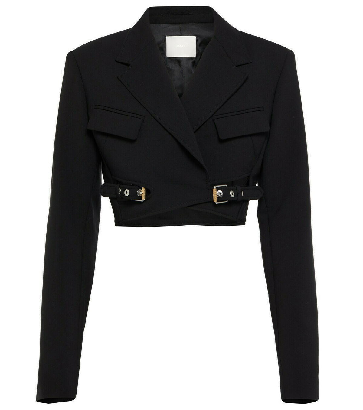 Dion Lee - Interlock belted cropped blazer Dion Lee