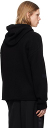JW Anderson Black Anchor Logo Hoodie