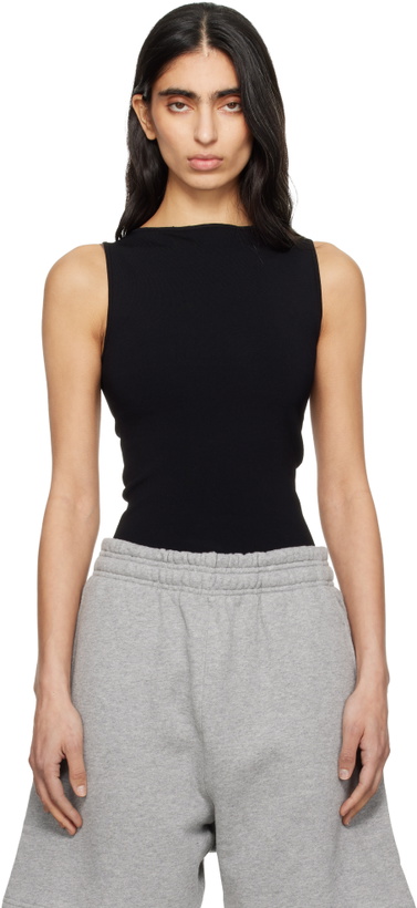 Photo: Entire Studios Black Boat Neck Top