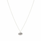 Frederick Grove Greyhound Pendant Necklace in Silver 