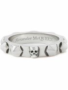 Alexander McQueen - Studded Silver-Tone Ring - Silver