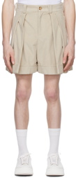 S.S.Daley Beige Cotton Shorts